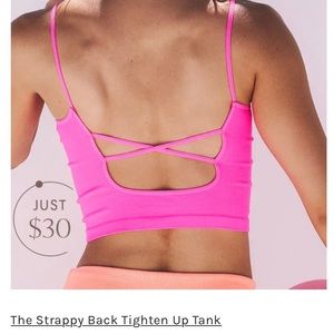 Super cute and fun FP movement tighten up tank!